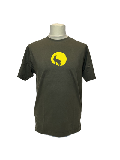 T-Shirt Rafco Gems Mond New Army/Gelb
